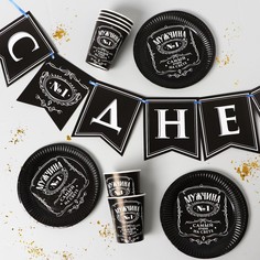 Набор бумажной посуды Страна Карнавалия