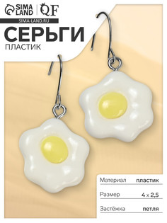 Серьги пластик QF