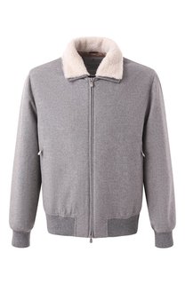 Утепленный бомбер Brunello Cucinelli