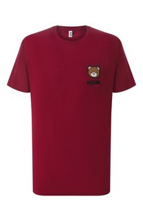 Хлопковая футболка Moschino