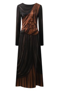 Атласное платье Akhmadullina