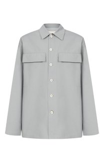 Хлопковая куртка-рубашка Jil Sander