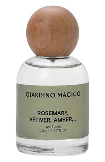 Духи Rosemary, Vitiver, Amber,… (50ml) Giardino Magico