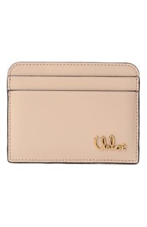 Кожаный футляр для кредитных карт Chloé