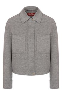 Куртка из шерсти и кашемира Max Mara Studio