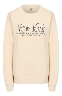 Хлопковый свитшот Sporty and Rich