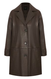 Кожаная куртка Weekend Max Mara