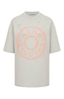 Хлопковая футболка Acne Studios