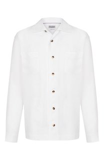 Льняная рубашка Brunello Cucinelli