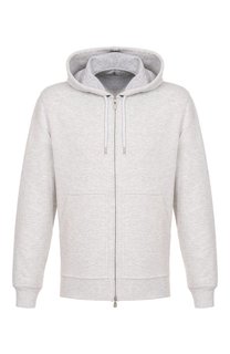 Толстовка из хлопка и кашемира Brunello Cucinelli
