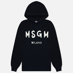 Женская толстовка MSGM Brush Stroke MSGM, цвет чёрный, размер XS