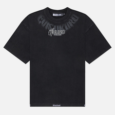 Мужская футболка Evisu Multi Mini-Logo, цвет чёрный, размер M