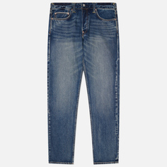 Мужские джинсы Evisu Seagull Stitch Embroidery & Printed Patch Denim, цвет синий, размер 30
