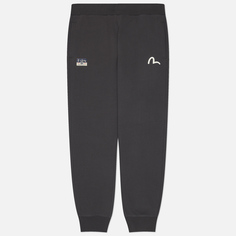 Мужские брюки Evisu Heritage Hakutaku Daicock Printed, цвет серый, размер S