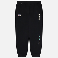 Мужские брюки Evisu Heritage Totem Seagull Embroidery, цвет чёрный, размер S
