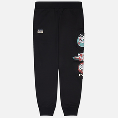 Мужские брюки Evisu Heritage Indian Totem Daruma Print, цвет чёрный, размер S