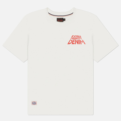 Мужская футболка Evisu Printed & Applique Embroidery Godhead, цвет белый, размер M