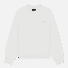 Женская толстовка Evisu Hummingbird & Magnolia Flower Embroidery, цвет белый, размер S