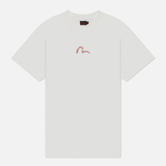 Женская футболка Evisu Magnolia & Knots Daicock Printed, цвет белый, размер S