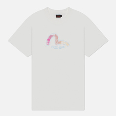 Женская футболка Evisu Seagull Foil Printed, цвет белый, размер S