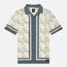 Мужская рубашка Vans Blaze Border, цвет бежевый, размер S
