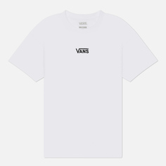 Женская футболка Vans Flying V Oversized, цвет белый, размер XS