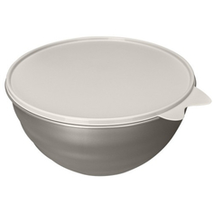 Миска Phibo Wave с крышкой металлик бежевый 2,8 л