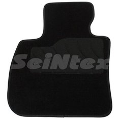 Ворсовые LUX коврики в салон Seintex для BMW X2 2017-н. в. (черные, 90306)