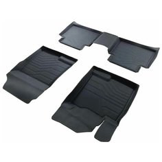 Коврики резиновые в салон 3D LUX для Haval Jolion 4WD (2021-) / Автомобильные коврики с бортом для Хавал Джулиан Srtk