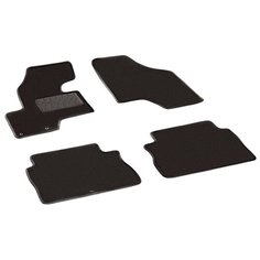 Ворсовые коврики LUX для Hyundai Santa Fe II (педаль газа из пола) 2010-2012, арт. 83152 Sei Ntex