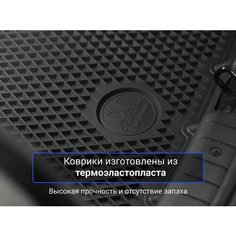 Коврик в багажник Skoda Rapid I, II (2012-2022) EVA 3D Premium Delform