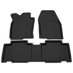Коврики в салон резиновые для Toyota RAV 4 (13-19), Rezkon