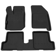 Коврики в салон резиновые для LADA X-Ray top Comfort, Rezkon