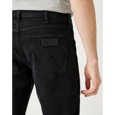 Джинсы зауженные Wrangler GREENSBORO, размер 36/32, черный