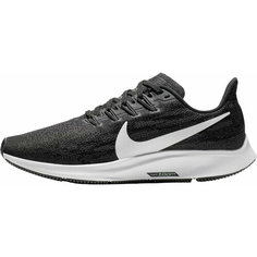 Кроссовки NIKE AIR ZOOM PEGASUS 36 W, полнота F, размер 7 US, черный