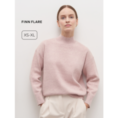 Джемпер FINN FLARE Лонгслив, размер XS, , розовый