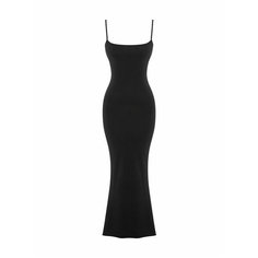 Платье XSAI SLIP DRESS, размер XS, черный