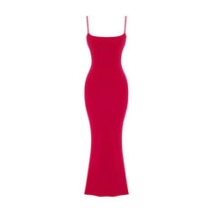 Платье XSAI SLIP DRESS, размер M, красный