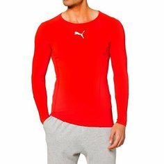 Термобелье верх PUMA Liga Baselayer, размер S, красный
