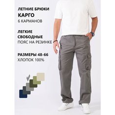 Брюки карго RAREBONE, размер L-RU 48, серый