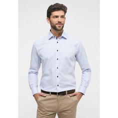 Рубашка Eterna Modern Fit, размер 41, голубой