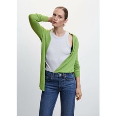 Кардиган MANGO ALMA, размер 34, , green