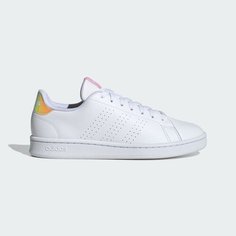 Кеды adidas Advantage Shoes, размер 5 UK, cloud white/cloud white/clear pink