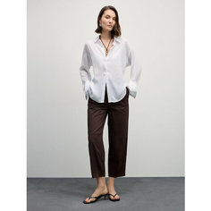 Брюки Zarina, размер XL (RU 50)/170, Шоколадный