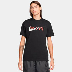 Футболка NIKE Sweat Air Graphic, размер 44-46, черный