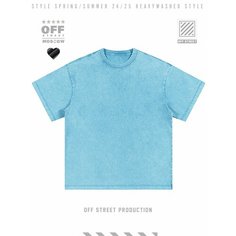 Футболка OFF STREET, размер XXL, голубой