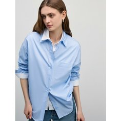 Блуза Zarina, размер XS (RU 42)/170, голубой