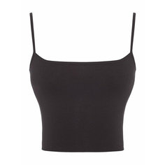 Топ XSAI SLIP TOP, размер L, графит, графит, темно-серый