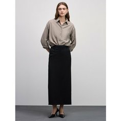 Блуза Zarina, размер XS (RU 42)/170, бежевый меланж