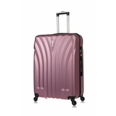 Чемодан Lcase Phuket, 105 л, размер L, розовое золото